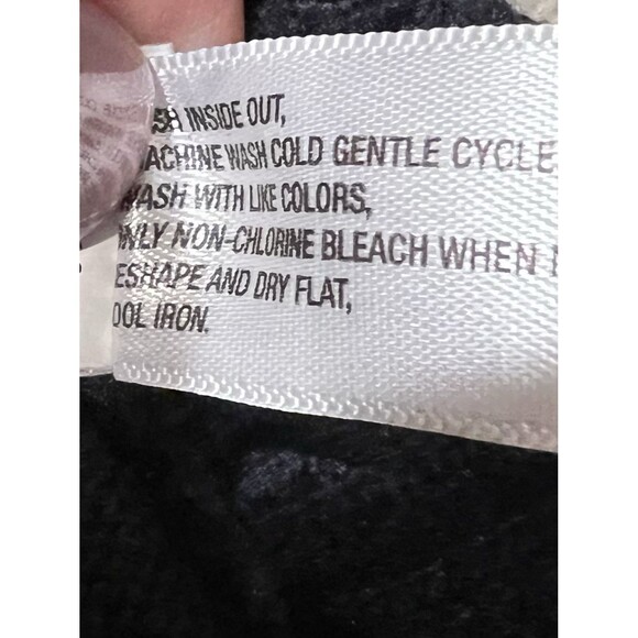 GAP Women's Pullover Solid Turtleneck Sweater Navy Blue Wool Blend Size Small - Picture 7 of 8